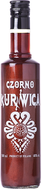Czorno Kurnwica Rubinowa 500 ml 40% seria limitowana